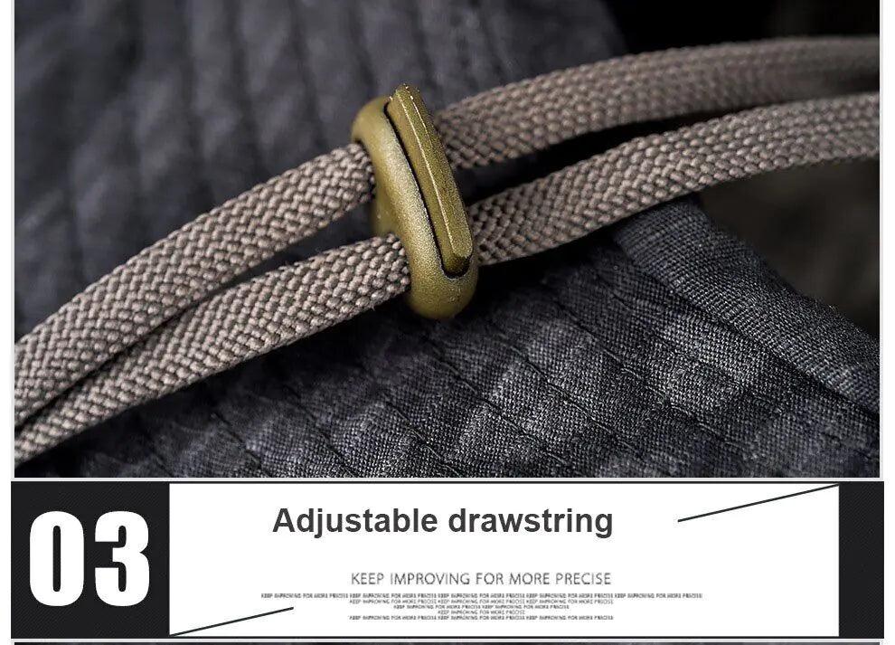 Safari Camo Sun Hat: Mesh Boonie for Outdoors - MANDOTOS