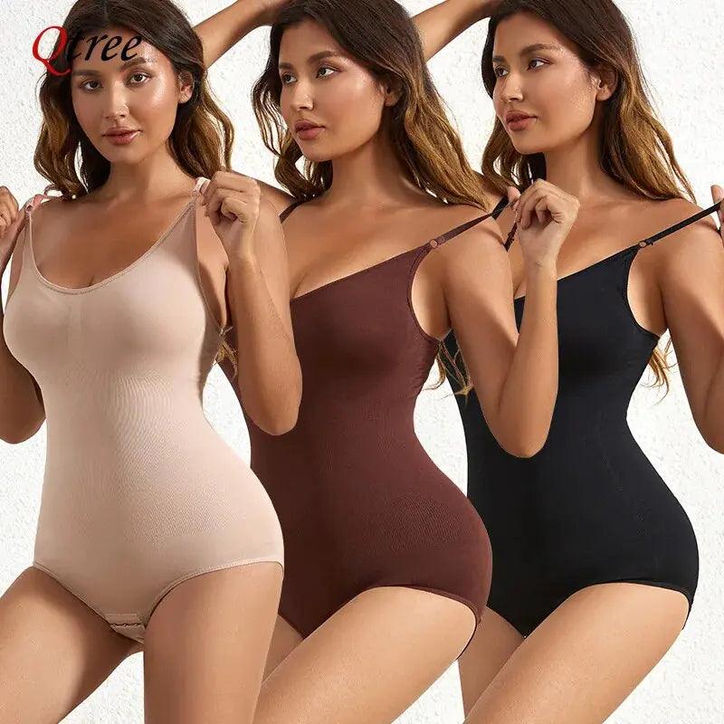 Seamless Contour Bodysuit for Women - MANDOTOS