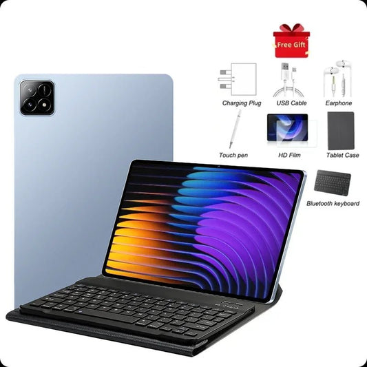 Xiaomi Pad 7 Pro tablet with 11-inch 4K HD display, 5G Wi-Fi, Android, and Google Play, featuring sleek design and original Xiaomi branding.