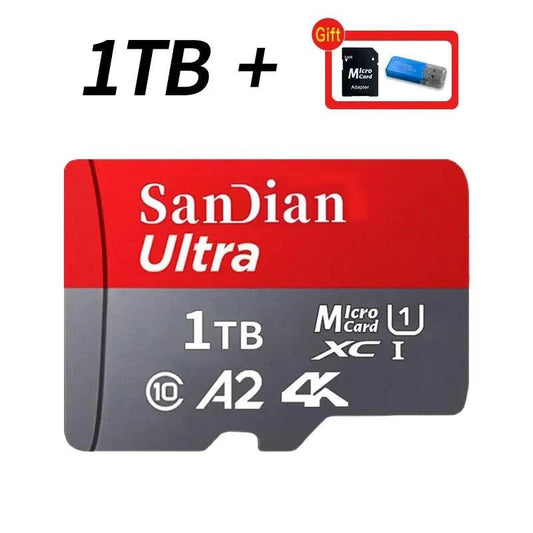 High-speed 512GB micro SD card from Shop1103660072 for PC, phone, camera, and Mac with large capacity and fast data transfer.