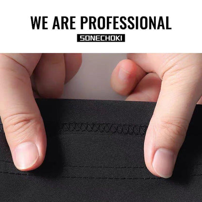 SONECHOKI Running Shorts Men Striped Printing Loose Basketball Sport Gym Breathable Shorts Fitness Training Workout Bottom Male - MANDOTOS