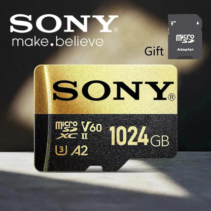 SONY Micro SD TF Card Mini 1TB Memory Card Class 128GB 256GB High Speed Cartao De Memoria Flash Memory TF Mecard C10 For Xiao Mi - MANDOTOS