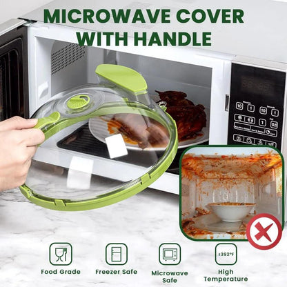 Splatter Shield Microwave Cover - MANDOTOS