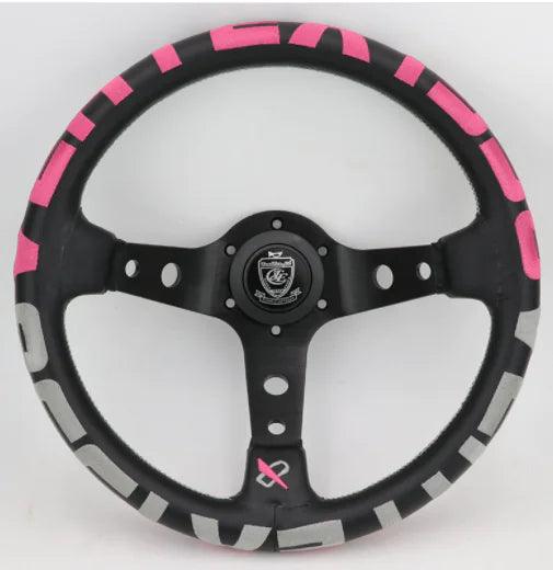 Sports Leather Steering Wheel - MANDOTOS