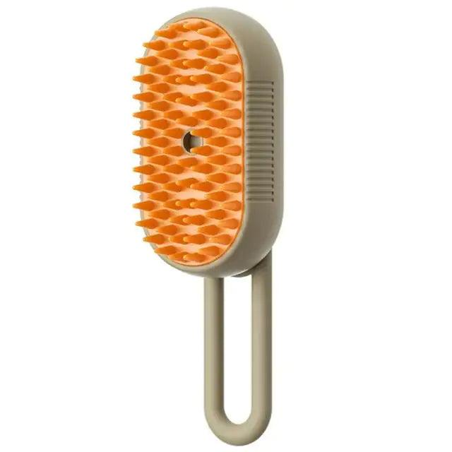 Steamy Pet Grooming Brush - MANDOTOS