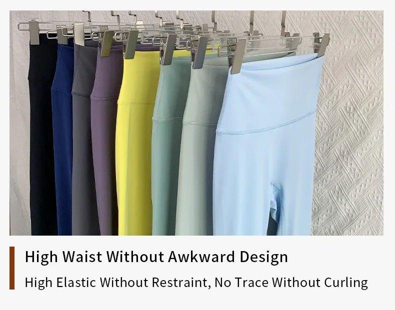 Summer Hot Sale Yoga Leggings High Waist Breathable Quick Drying Yoga Pants Fitness Running Cycling Workout Gym Clothing - MANDOTOS