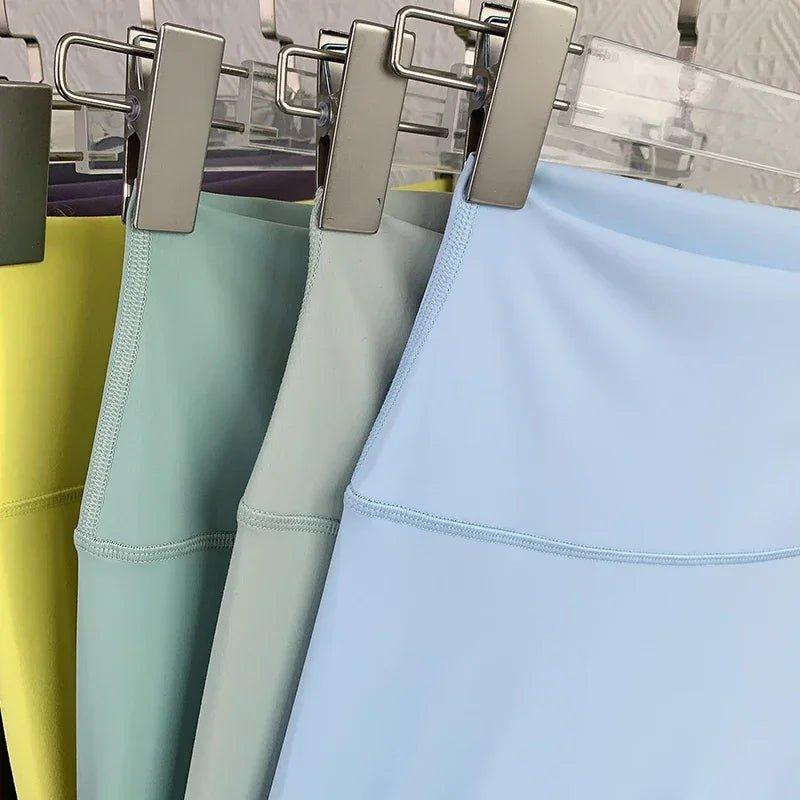Summer Hot Sale Yoga Leggings High Waist Breathable Quick Drying Yoga Pants Fitness Running Cycling Workout Gym Clothing - MANDOTOS