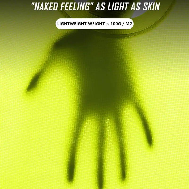 Summer Ice Silk Long Sleeve T-Shirt Men 2023 New Quick Dry Breathable Air Conditioning Outdoor Sun Protection Running Outer Wear - MANDOTOS