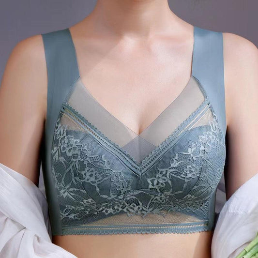 Summer Ice Silk Seamless Bras One Ladies - MANDOTOS