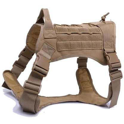 Tactical Control Dog Harness with Leash - MANDOTOS