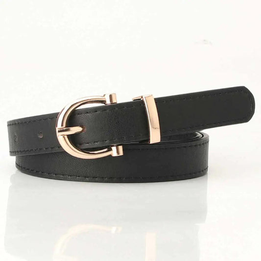 Tally Vegan Leather Belt - MANDOTOS
