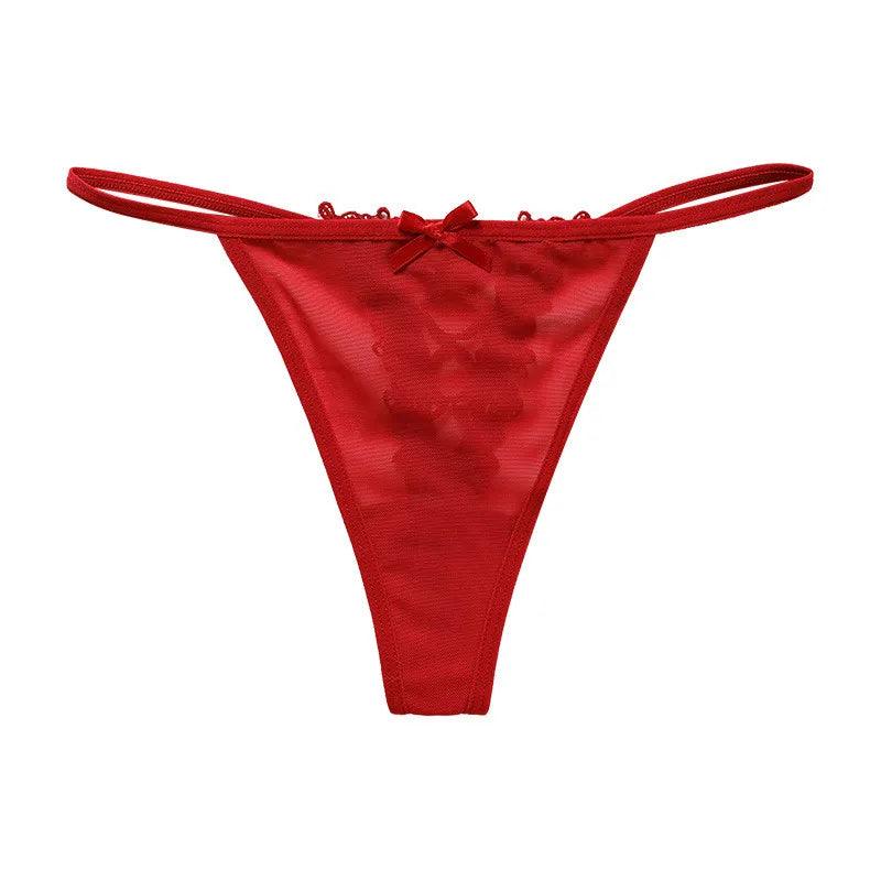 Thongs No Show Women'S Panties Lingeries For Woman Female Underwear Underwear Low Rise T Back Underpants Woman Clothing - MANDOTOS