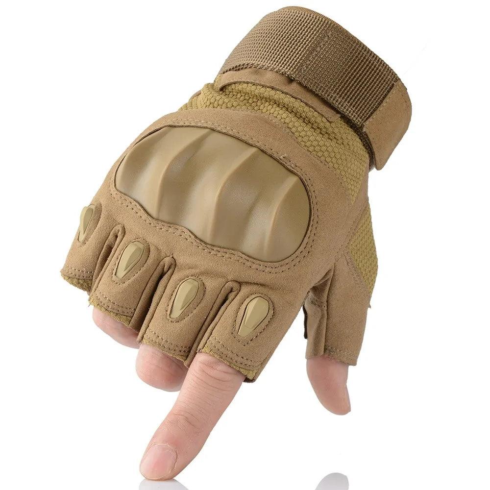 Touchscreen Leather Motorcycle Gloves - MANDOTOS