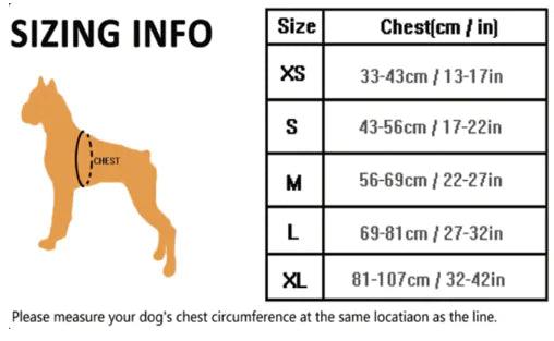 Truelove Reflective Safety Dog Harness - MANDOTOS