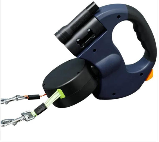 TwinCanine Retractable Leash - MANDOTOS