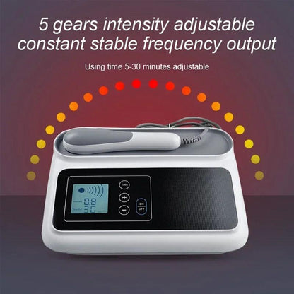 Ultrasonic Therapy Machine For Pain Relief Muscle Joints Massage No Drug Ultrasound 1MHz Physiotherapy Device LCD Screen Display - MANDOTOS