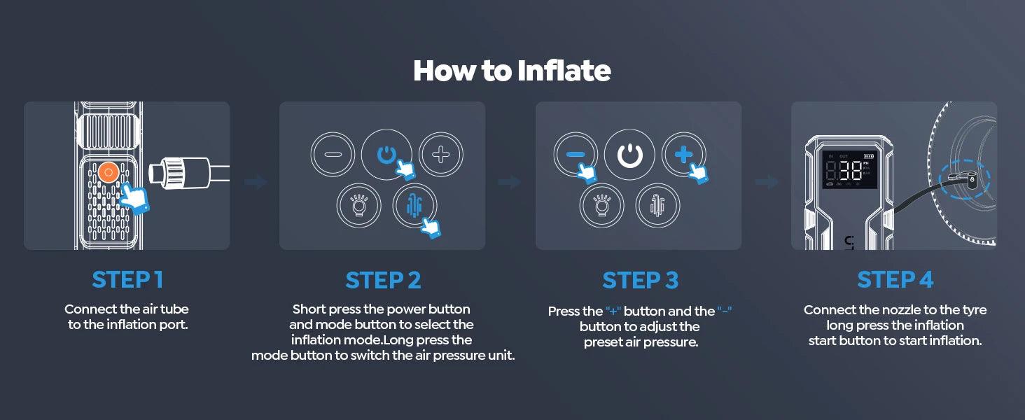 UTRAI 1500A Car Jump Starter Power Bank Portable 150PSI Air Pump Car Battery Emergency Boosters Starting Device Car Starter 2024 - MANDOTOS