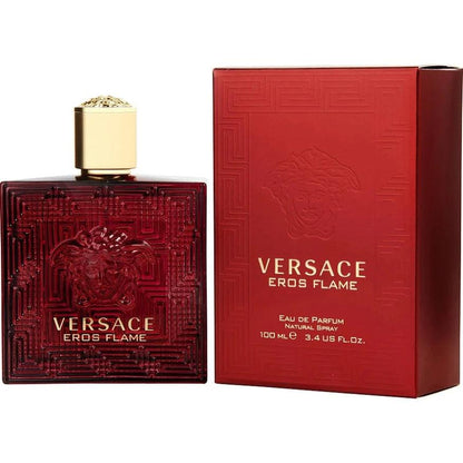 VERSACE EROS FLAME Aeros Red Eros Flaming Love for Men 100ml/200ml Fresh and Long Lasting Fragrance - MANDOTOS