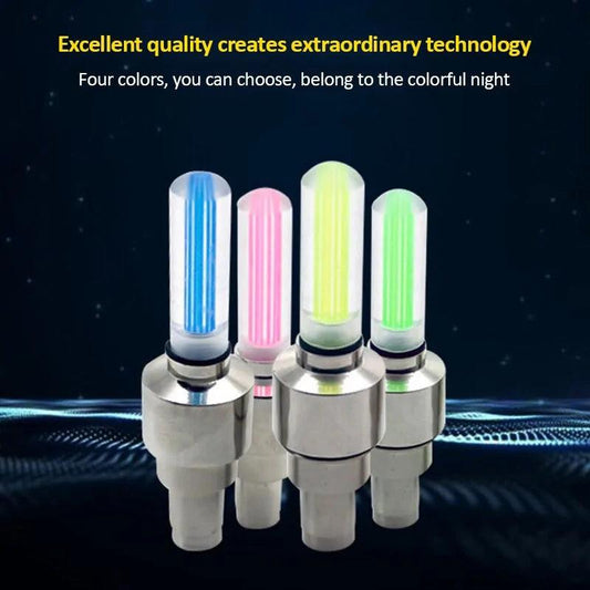 LED Glow Wheel Valve Lights - MANDOTOS