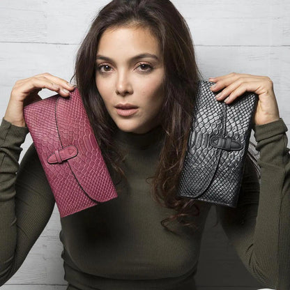 Wealthy Leather Wallet -Black - MANDOTOS