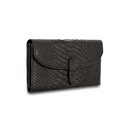 Wealthy Leather Wallet -Black - MANDOTOS