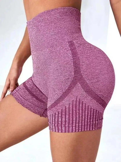 Women Yoga Shorts High Waist Workout Shorts Fitness Yoga Lift Butt Fitness Ladies Yoga Gym Running Short Pants Sportswear - MANDOTOS