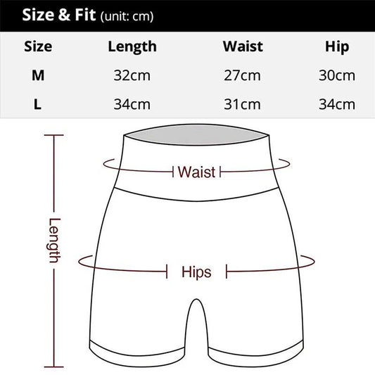 Women Yoga Shorts High Waist Workout Shorts Fitness Yoga Lift Butt Fitness Ladies Yoga Gym Running Short Pants Sportswear - MANDOTOS