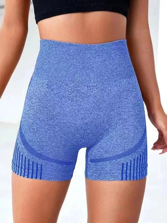 Women Yoga Shorts High Waist Workout Shorts Fitness Yoga Lift Butt Fitness Ladies Yoga Gym Running Short Pants Sportswear - MANDOTOS