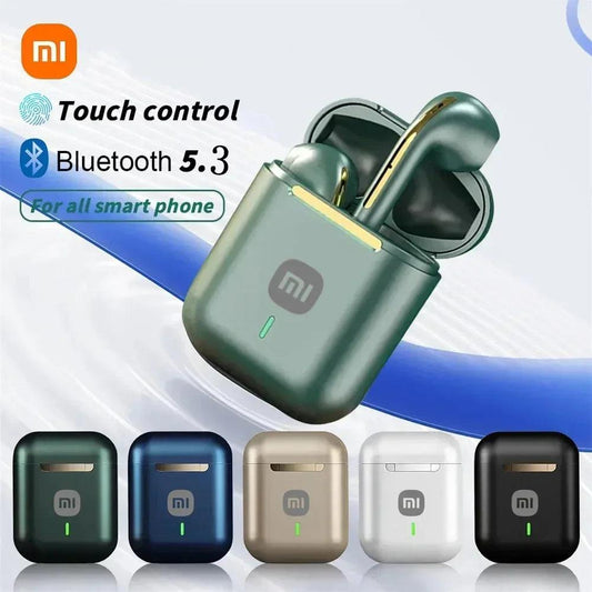 XIAOMI J18 True Wireless Earphone Noise Cancelling Headphone HiFI Stereo Game With Micr TWS In Ear Earbuds Waterproof Headset - MANDOTOS