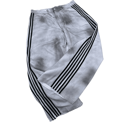 Y2K Baggy Jeans Harajuku vintage Striped Embroidered high quality Sweatpants men women Hip Hop Casual wide leg jeans streetwear - MANDOTOS