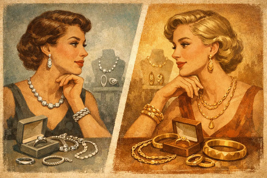Sterling Silver Versus Gold Jewelry: Which Fits?