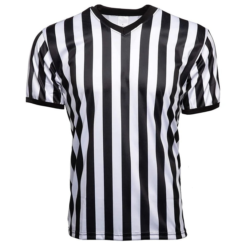 Black & White Referee Shirts/Jerseys Two Free Whistles