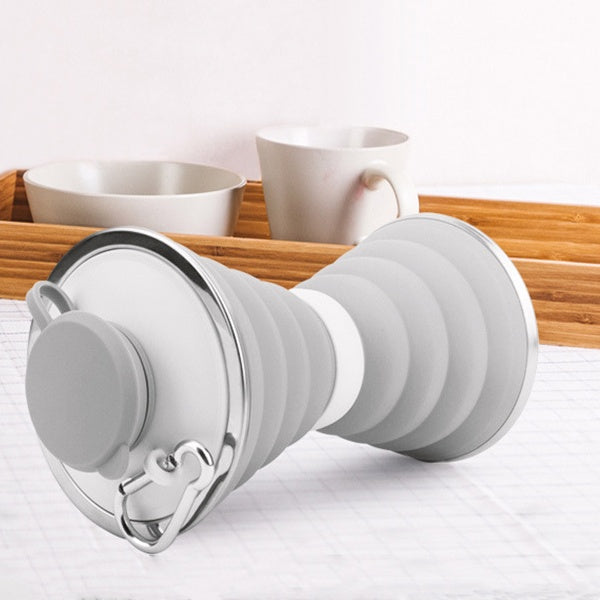 500ML Foldable Silicone Water Bottle: Ultimate Travel Companion! - MANDOTOS0