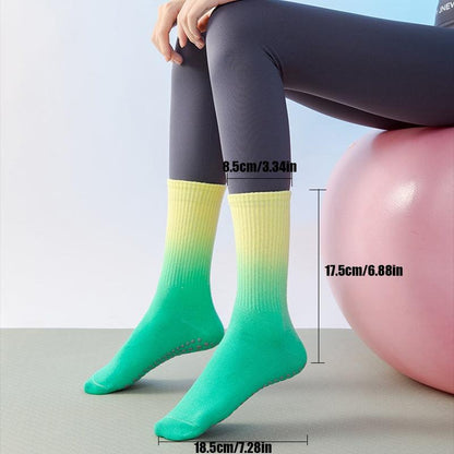 10 Pairs Women Yoga Socks Non-Slip Grips Straps For Added Balance And Stability Ideal For Pilates Pure Barre Ballet Dance Barefoot Workout - MANDOTOS