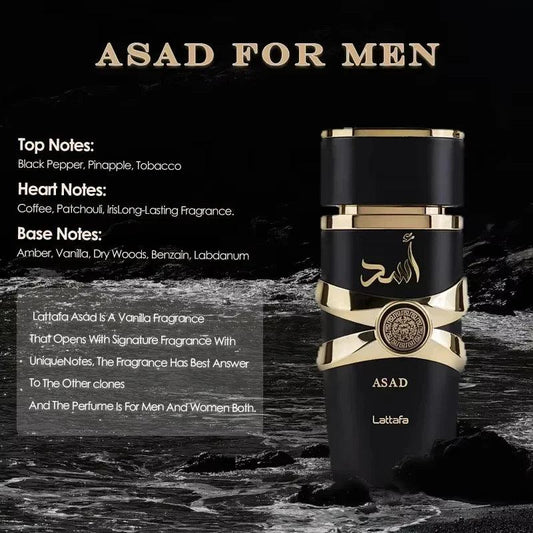 100ML Perfume Has A Long-lasting Fragrance Fresh Light Unique Casual Date Gift Moi Tous Asad Aromatic Scent for Men Women - MANDOTOS