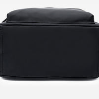 Black structured tote bag with clean lines and durable stitching, ideal for everyday fashion use
