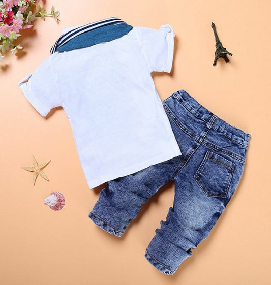 Ancient Energy boys clothing set for babies, featuring a stylish baby clothes suit with comfortable fabric and playful design.