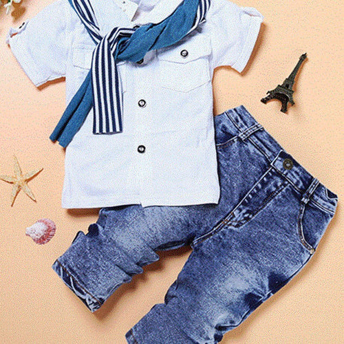 Baby boys clothing set by Ancient Energy featuring a comfortable, stylish baby clothes suit with playful design and soft fabric.