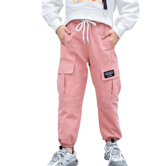 Teenager middle school students wearing lightweight workwear leggings by Ancient Energy, suitable for school activities.