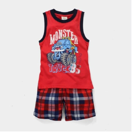 Children's boys' summer suit from Ancient Energy, featuring lightweight fabric and stylish design for kids' warm-weather wear.