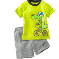 Children's boys' summer suit from Ancient Energy, featuring lightweight fabric and stylish design for kids' outdoor wear.