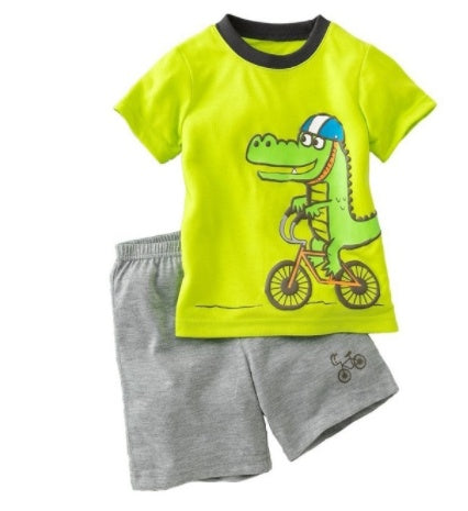 Children's boys' summer suit from Ancient Energy, featuring lightweight fabric and stylish design for kids' outdoor wear.