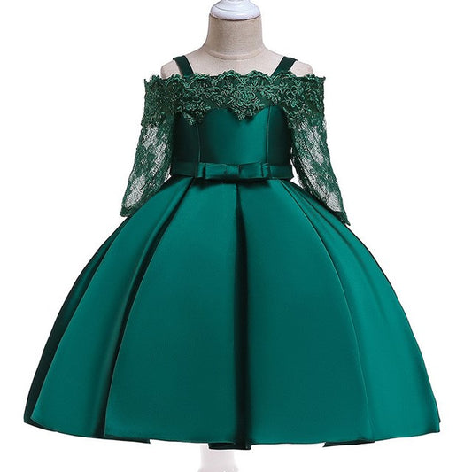Kids girls dress with toddler tops and skirts, by Ancient Energy, featuring colorful fabric and playful design for children.