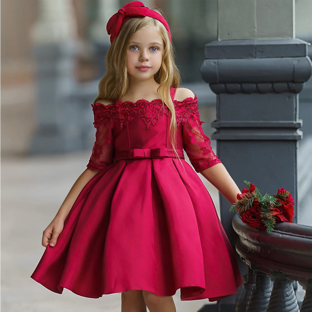 Colorful girls' dress for toddlers by Ancient Energy, featuring a top and skirt combination for children’s play and casual wear.