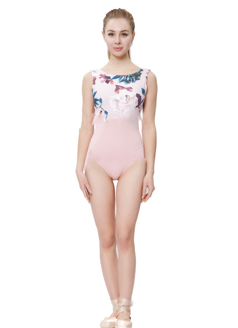 Ancient Energy ballet practice clothes for dance, featuring a fitted leotard and tights ideal for ballet training.