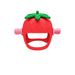Strawberry-Shaped Silicone Baby Teether Glove - MANDOTOS