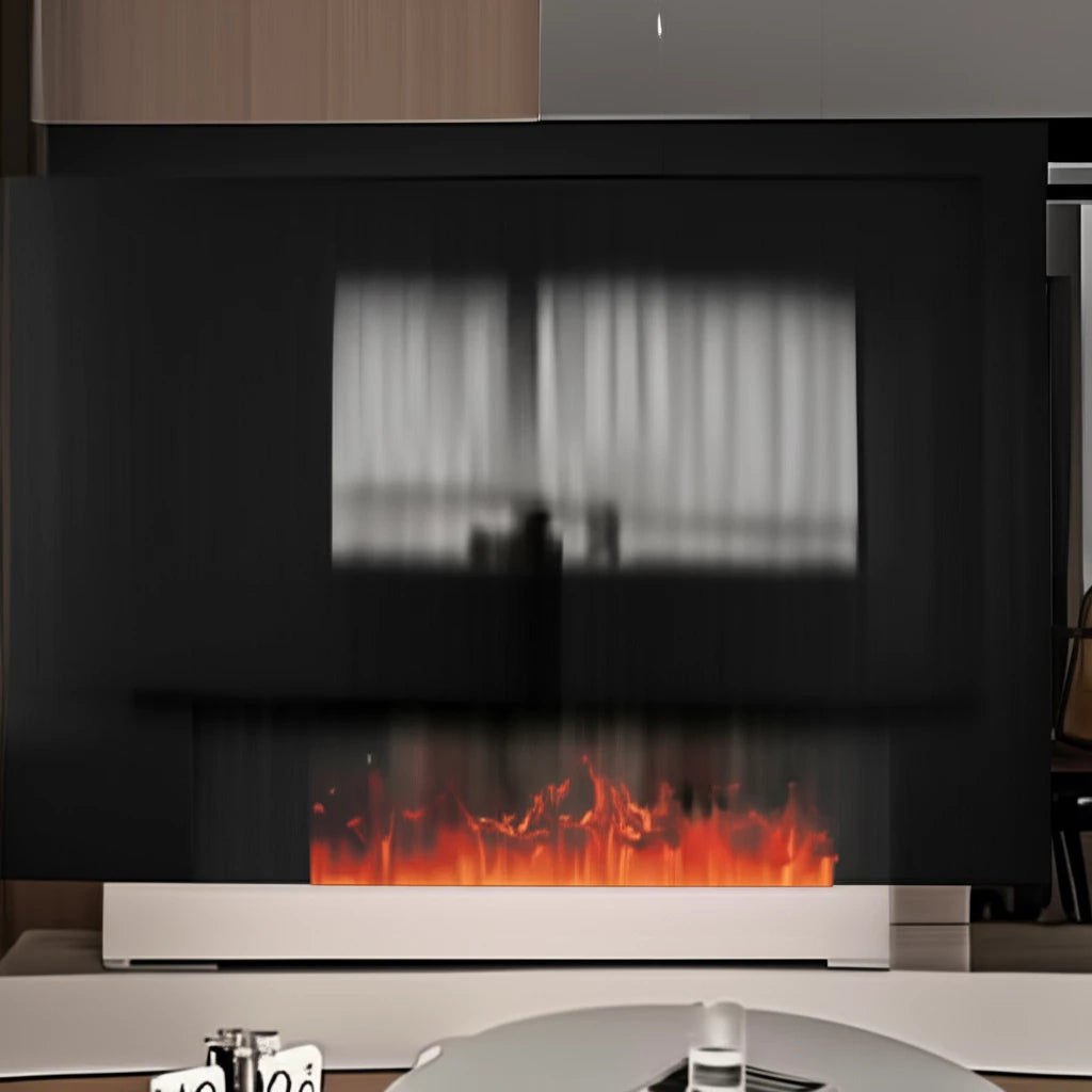 Eco-Friendly Water Vapor Fireplace with Simulated Flames - MANDOTOS