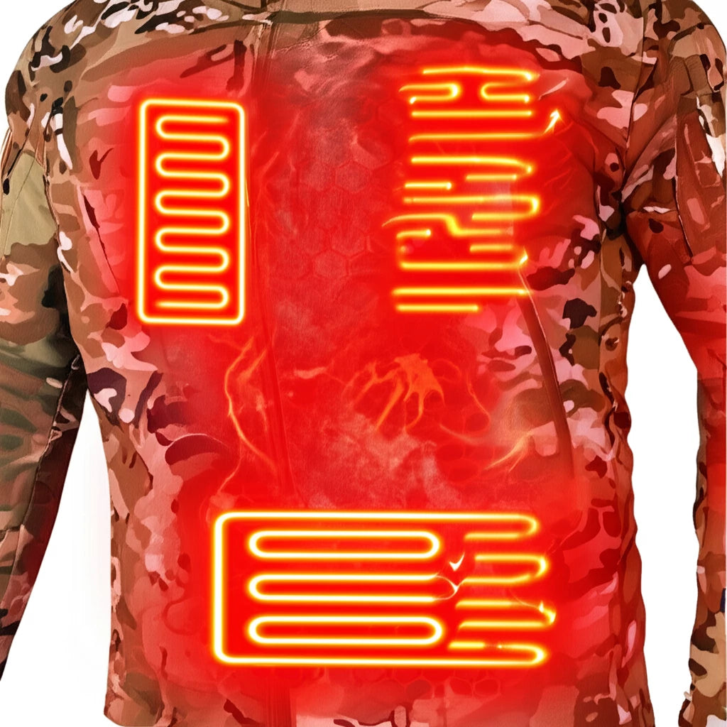 Heated Motorcycle Hooded Jacket - Your Winter Survival Gear! - MANDOTOS