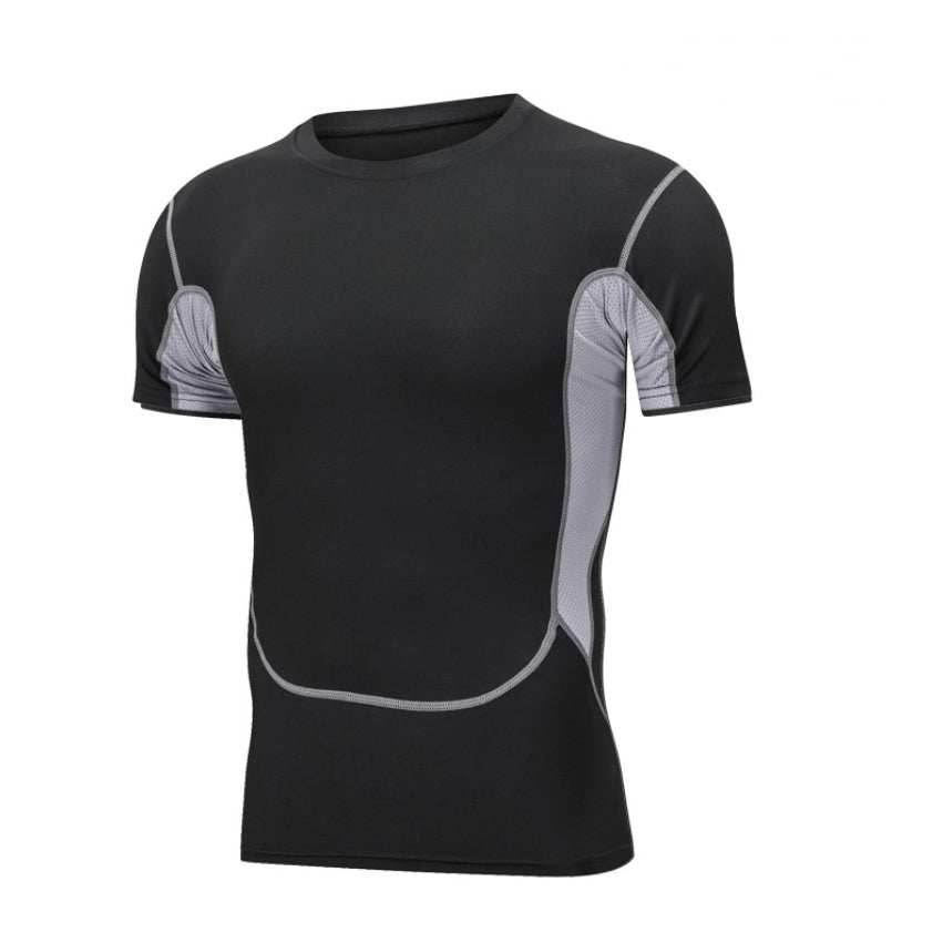 Ancient Energy black tights for training and fitness, made of breathable sports fabric, designed for comfortable workout sessions.