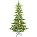 5 FT Pre-Lit Aspen Fir Artificial Christmas Tree - MANDOTOS
